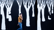 ørestad,bw,trees,man,phoning_(1_of_1).JPG