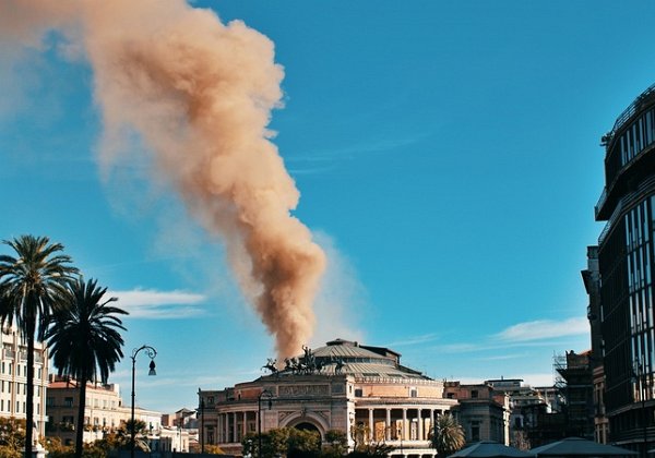 Incendio a bordo